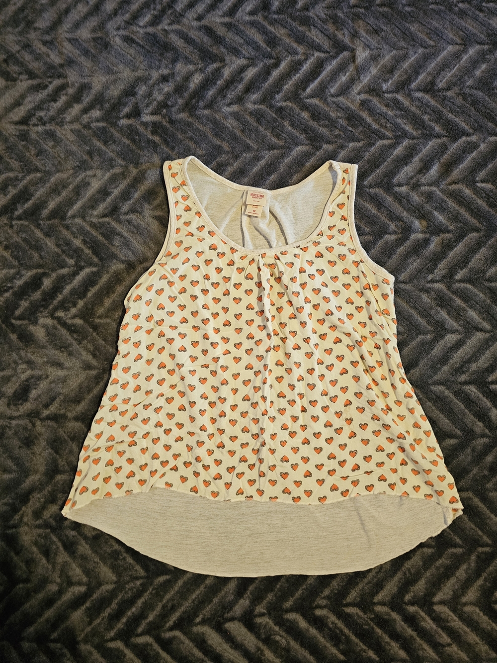 🧡✨ Mossimo Supply Co Heart Print Tank – Women’s Medium ✨🧡